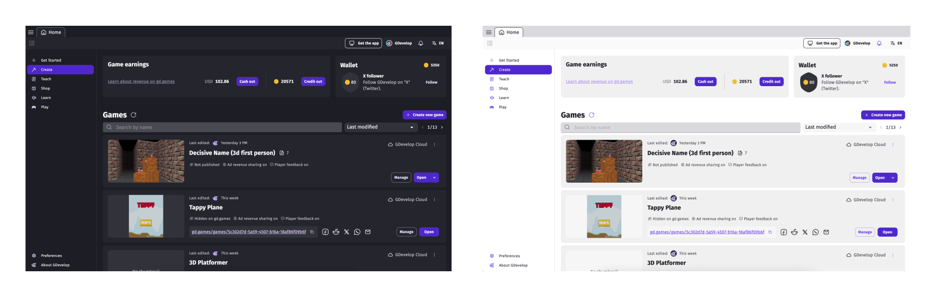 Create-Dashboard-themes